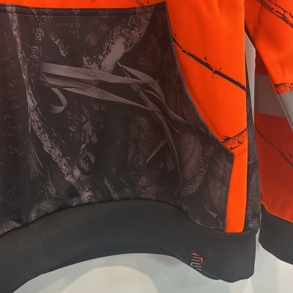 SafetyShirtz SS360 Orange American Grit Hoodie ANSI Class 3 new men’s large - Picture 2 of 6